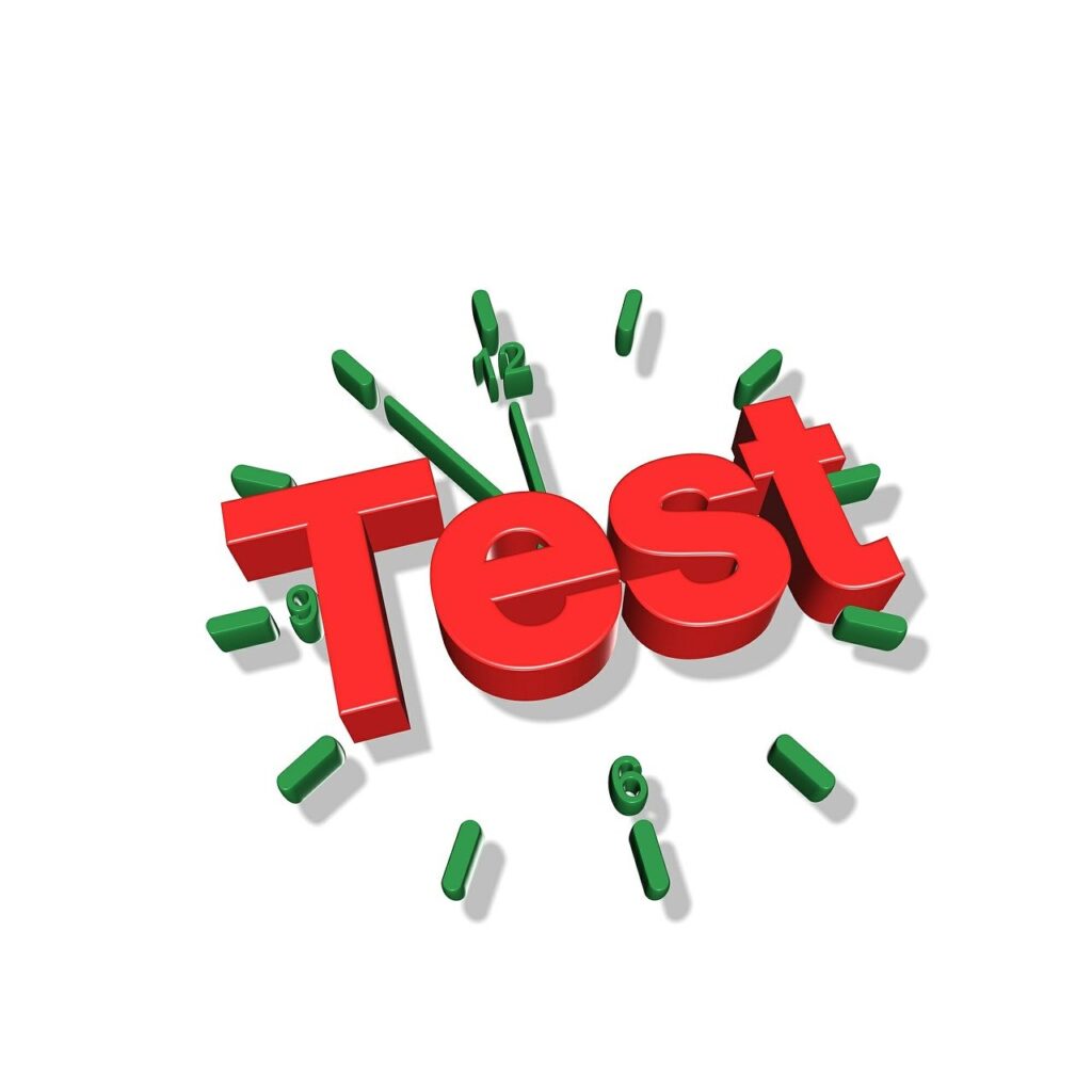 Animated Test Text Picture