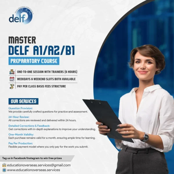 Master Delf A1 A2 B1 Preparatory Course