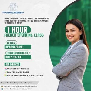 1 Hour French Speaking Class